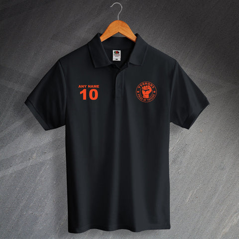 Terrors Pride of Tayside  Polo Shirt with any Number & Name