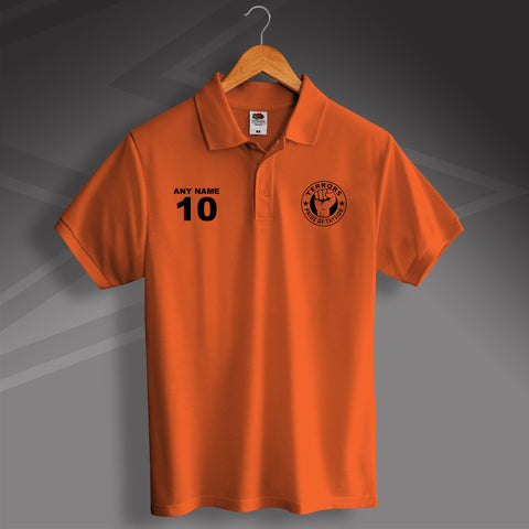 Terrors Pride of Tayside Printed Polo Shirt Personalised with any Number & Name