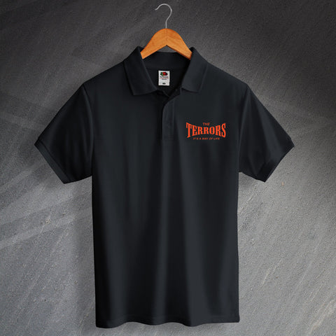 Terrors Polo Shirt with It's a Way of Life Design