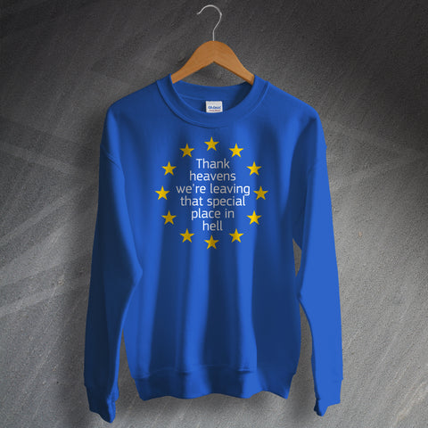 Special Place in Hell Unisex Brexit Sweatshirt