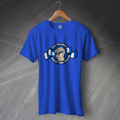 Glossop North End Football T-Shirt The Hillmen Keep The Faith