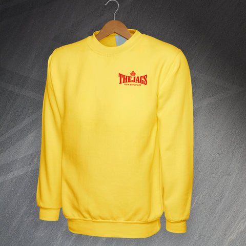 Partick Football Sweatshirt Embroidered The Jags It's a Way of Life