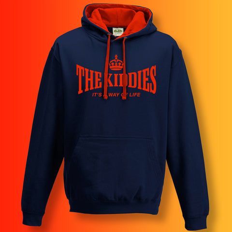 Kiddies Contrast Hoodie with It's a Way of Life Design