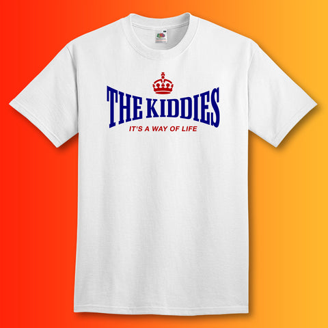 Kiddies T-Shirt with It's a Way of Life Design White