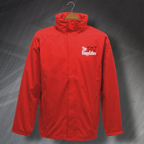 Liverpool Football Jacket Embroidered Waterproof The Kloppfather