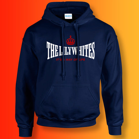 The Lilywhites Hoodie with It's a Way of Life Design