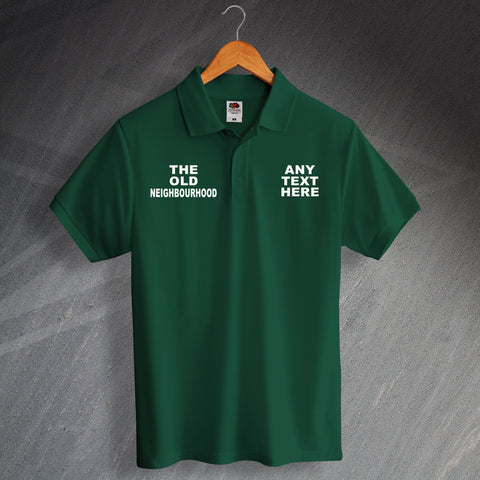Personalised The Old Neighbourhood Pub Polo Shirt