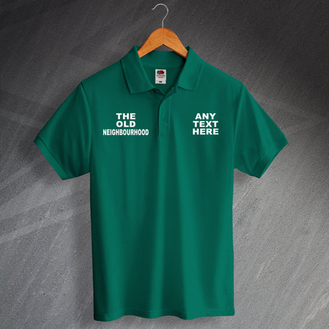 Personalised The Old Neighbourhood Pub Polo Shirt