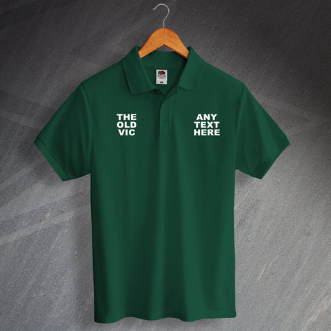 The Old Vic Pub Polo Shirt Personalised