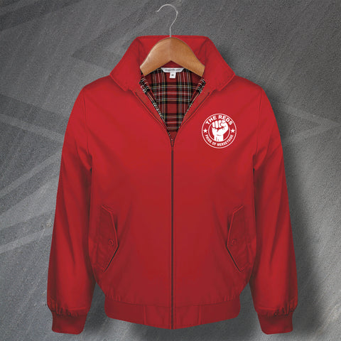 The Reds Pride of Merseyside Embroidered Harrington Jacket