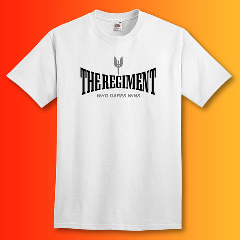 The Regiment T-Shirt with It's a Way of Life Design White