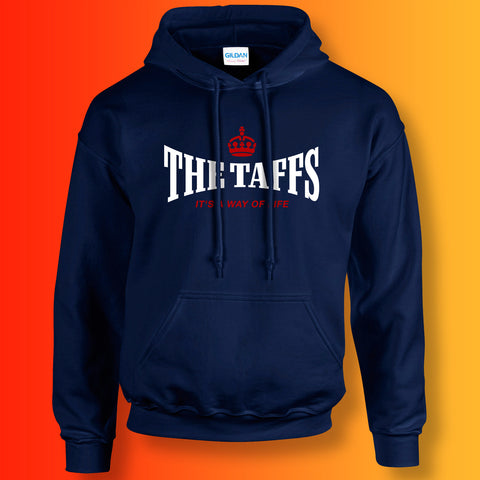 The Taffs Hoodie with It's a Way of Life Design