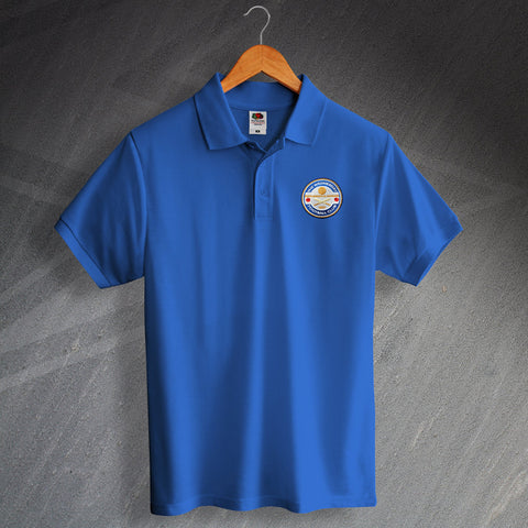 Sheffield Wednesday Football Polo Shirt Embroidered The Wednesday