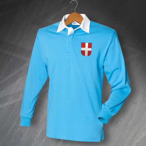 Italy Football Shirt Embroidered Long Sleeve 1913