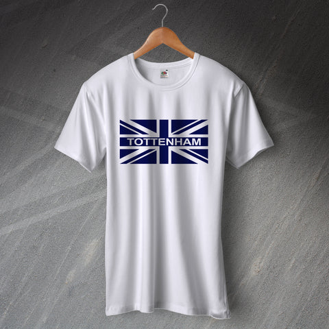 Tottenham Football T-Shirt Union Jack
