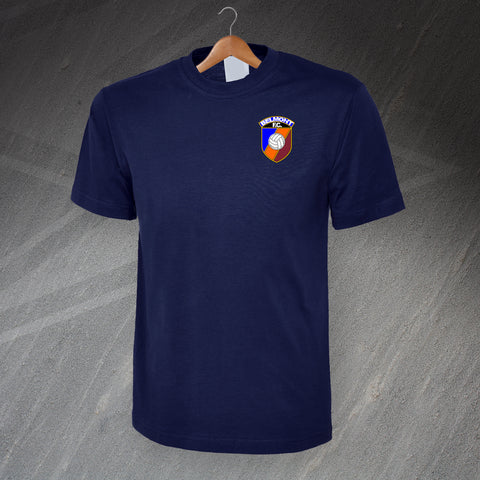 Retro Belmont FC Embroidered T-Shirt
