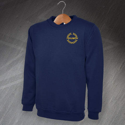 Triumph Motor Company Embroidered Sweatshirt