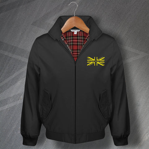 Personalised Union Jack Flag Harrington Jacket