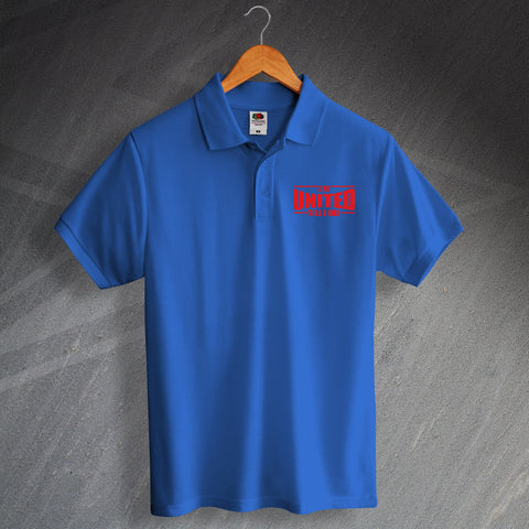 Embroidered United Polo Shirt
