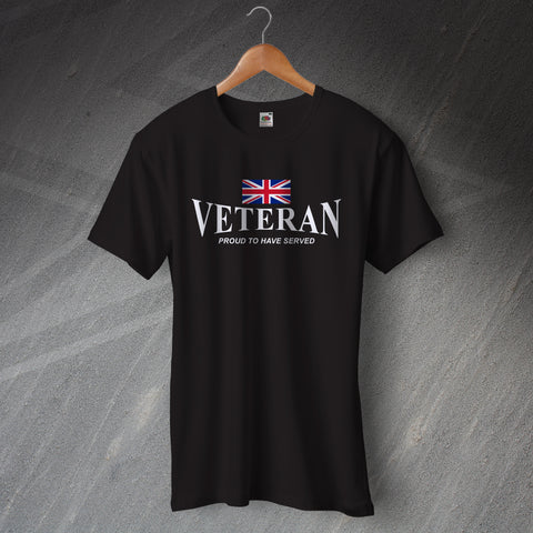 Veteran Proud to Have Served T-Shirt