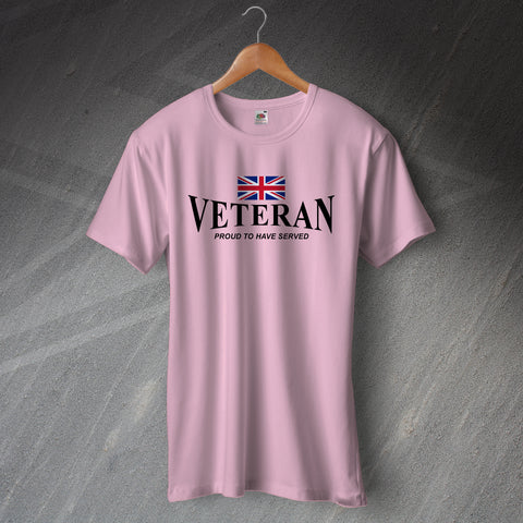 Veteran Proud to Have Served T-Shirt