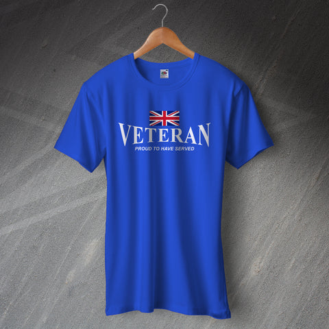 Veteran T-Shirt Proud to Have Served