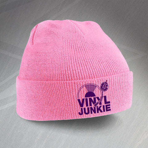 Vinyl Beanie Hat