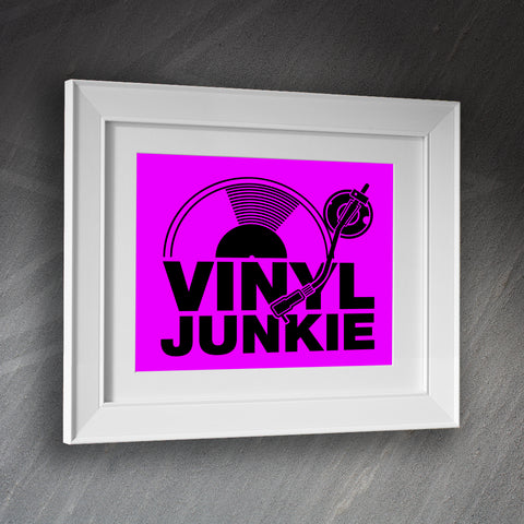 Vinyl Framed Print