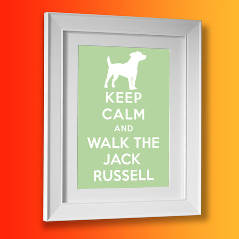 Jack Russell Picture Framed Print