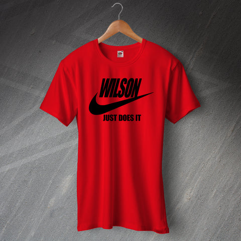 Bournemouth Football T-Shirt Wilson Just Does It