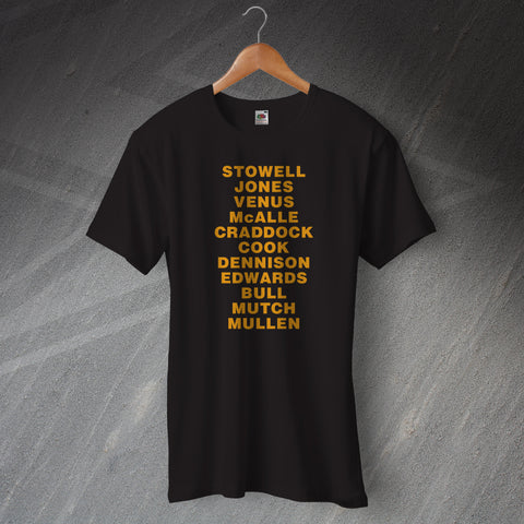 Wolves Football T-Shirt Personalised Dream Team