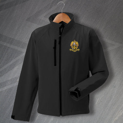 Retro Wolves 1921 Embroidered Softshell Jacket