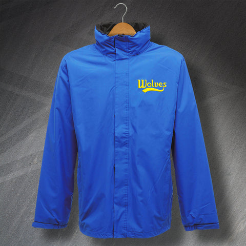 Warrington Rugby Jacket Embroidered Waterproof Wolves