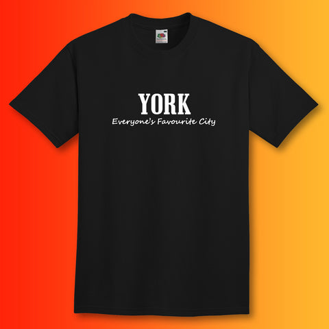 York T-Shirt with Everyone's Favourite City Design
